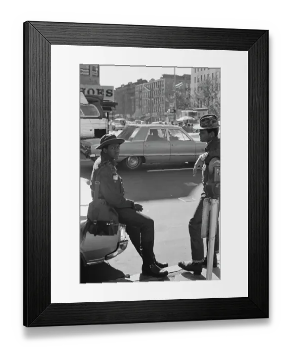 Framed Print : Harlem Street Framed Print : Harlem Street