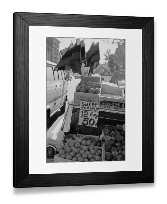 Framed Print : Harlem Fruit Stall Framed Print : Harlem Fruit Stall