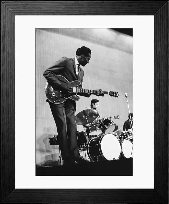 Framed Print : Chuck Berry And The Blues Project Framed Print : Chuck Berry And The Blues Project