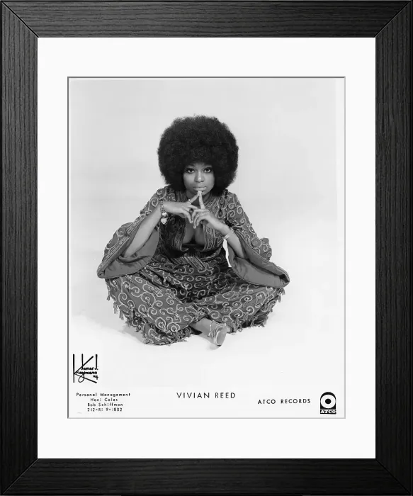 Framed Print : Vivian Reed Portrait
