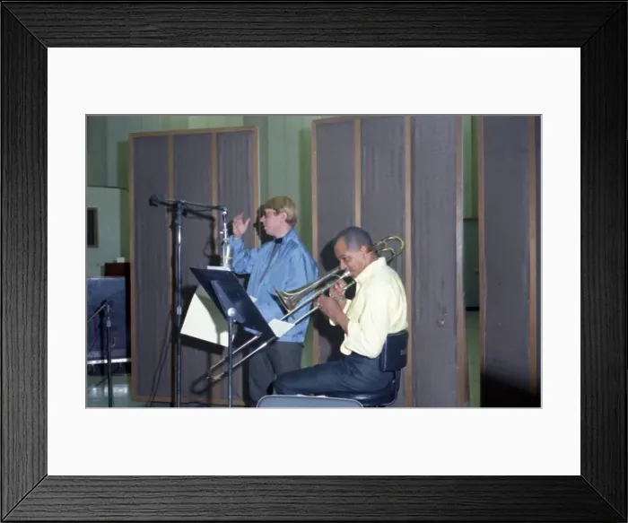 Framed Print : Wrecking Crew Recording Session Framed Print : Wrecking Crew Recording Session