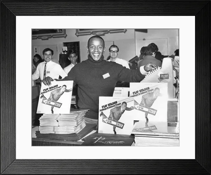 Framed Print : Flip Wilson Promoting Cowboys And Colored People Framed Print : Flip Wilson Promoting Cowboys And Colored People