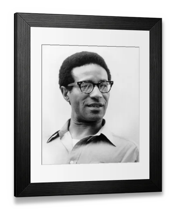 90's gear inc MAX ROACH ブラックフェード Max Roach Portrait Print Circa 1968. Art Prints, Posters & Puzzles