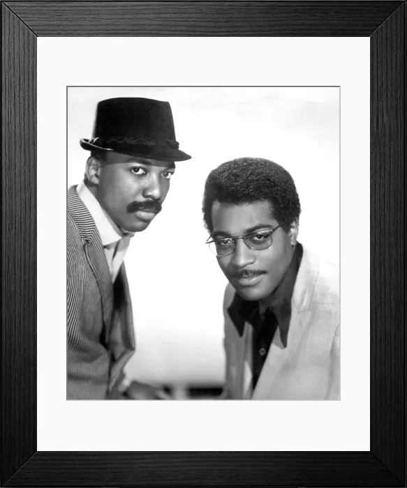 Framed Print : Portrait of Gamble And Huff Framed Print : Portrait of Gamble And Huff
