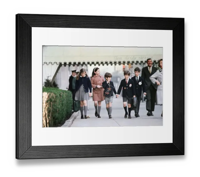 Framed Print : John F. Kennedy Jr And Caroline Kennedy Framed Print : John F. Kennedy Jr And Caroline Kennedy