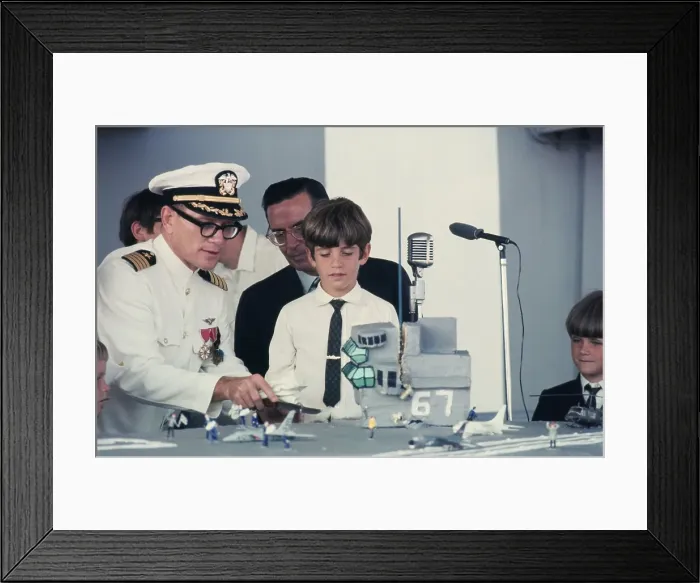 Framed Print : John F. Kennedy Jr