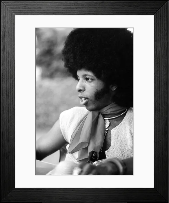 Framed Print : Sly Stone Candid Framed Print : Sly Stone Candid
