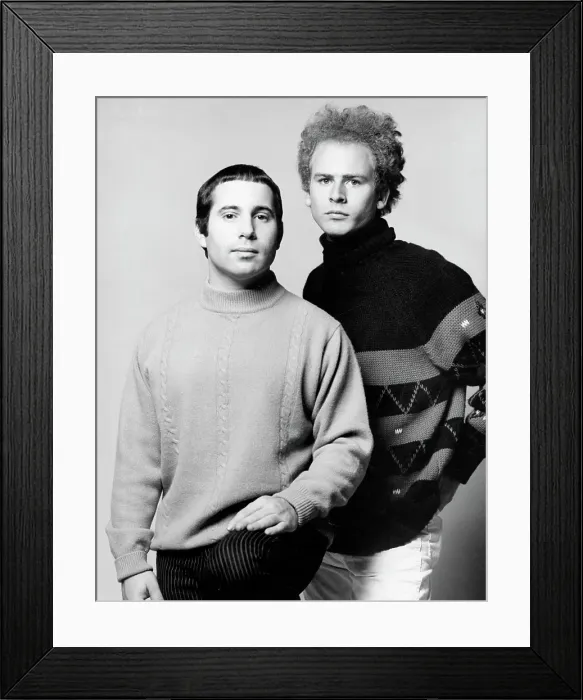 Framed Print : Simon & Garfunkel Publicity Still