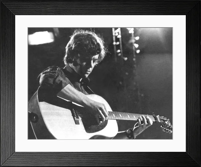 Framed Print : Tom Rush Performing Framed Print : Tom Rush Performing