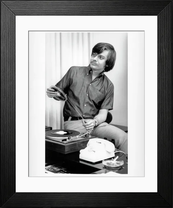 Framed Print : Leon Russell At Liberty Records