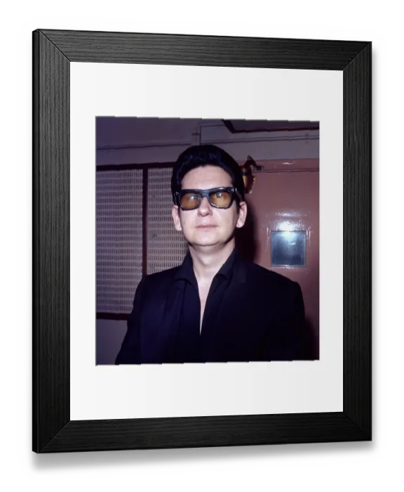 Framed Print : Roy Orbison Portrait Framed Print : Roy Orbison Portrait