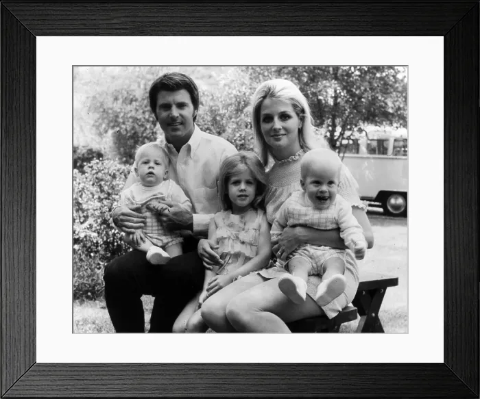 Framed Print : Nelson Family Portrait Framed Print : Nelson Family Portrait