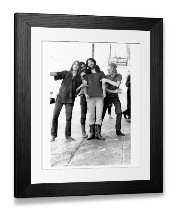 Framed Print : The Grateful Dead In San Francisco Framed Print : The Grateful Dead In San Francisco