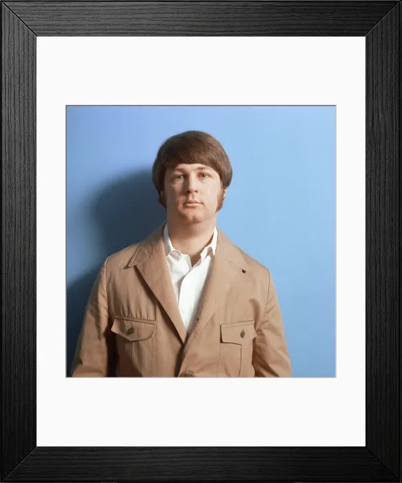 Framed Print : Brian Wilson Portrait Framed Print : Brian Wilson Portrait