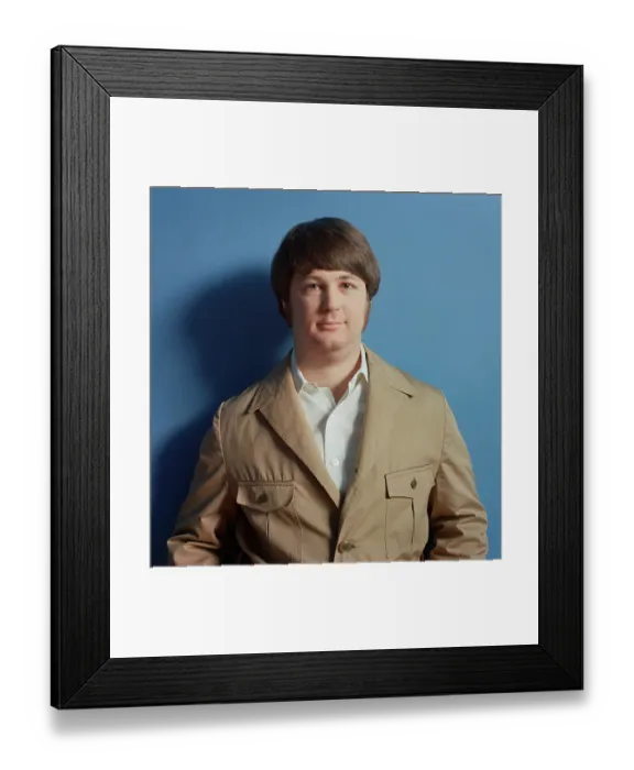 Framed Print : Brian Wilson Portrait