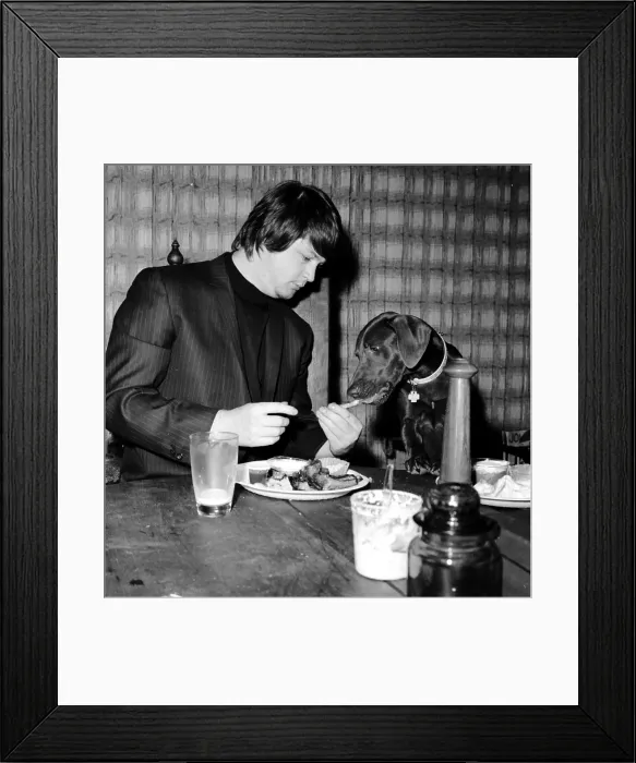 Framed Print : Brian Wilson Eats Funny Stuff Photo Session Framed Print : Brian Wilson Eats Funny Stuff Photo Session
