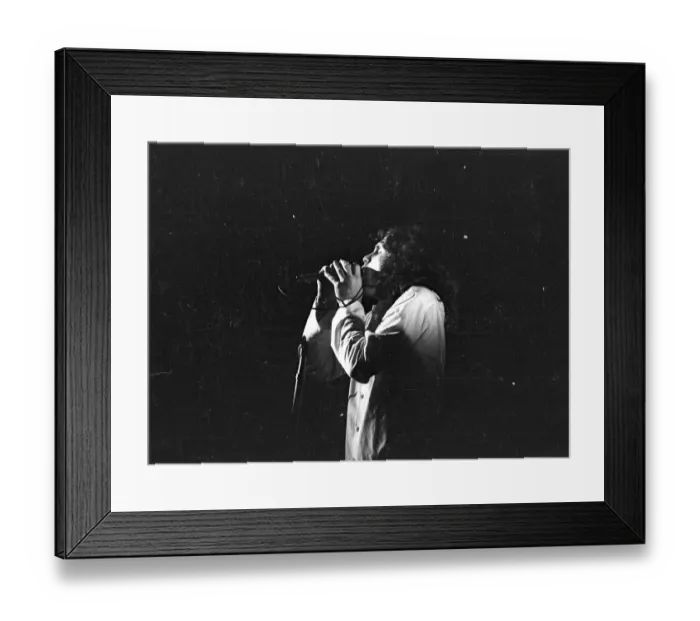 Framed Print : The Doors Performing Framed Print : The Doors Performing