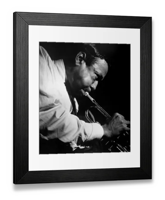 Framed Print : Lee Morgan Performing