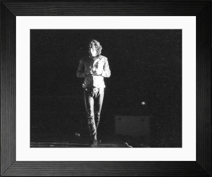 Framed Print : The Doors Performing Framed Print : The Doors Performing