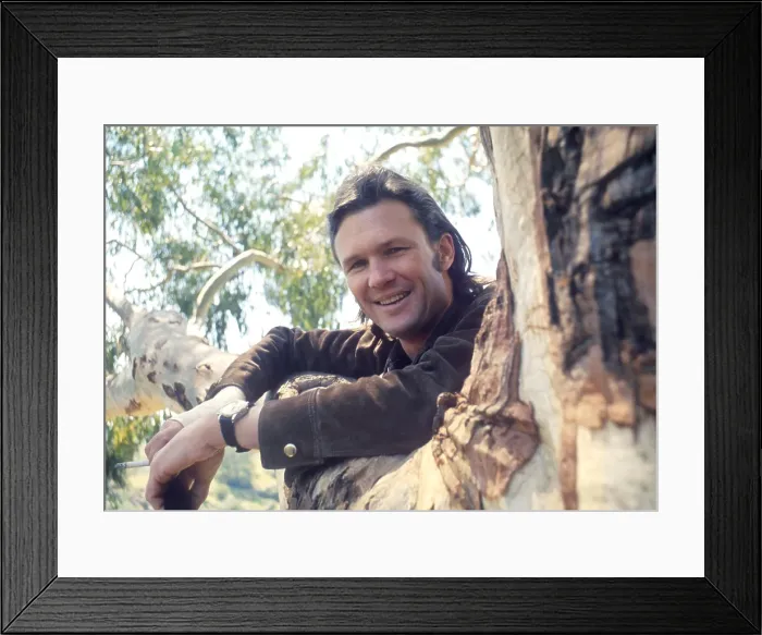 Framed Print : Kris Kristofferson Portrait Session Framed Print : Kris Kristofferson Portrait Session