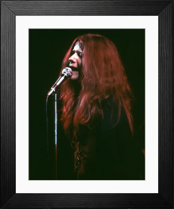 Framed Print : Janis Joplin At The Fillmore East Framed Print : Janis Joplin At The Fillmore East
