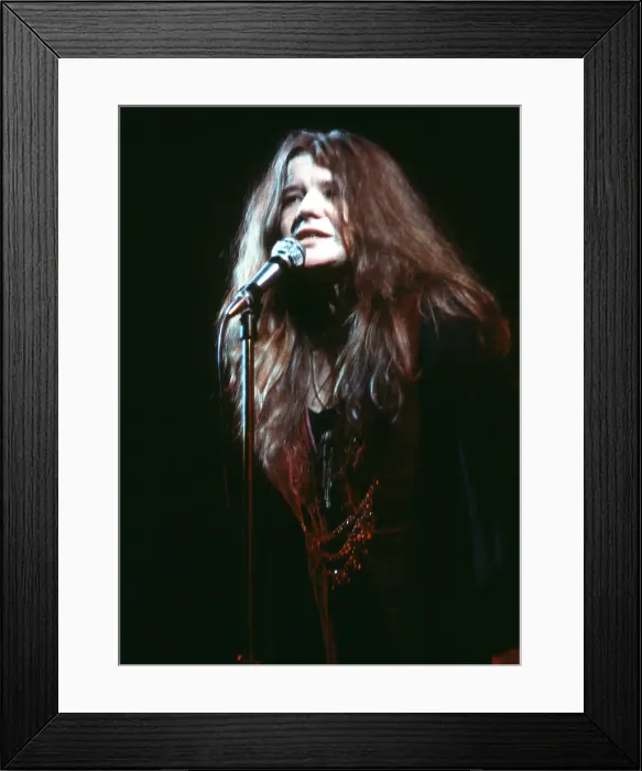 Framed Print : Janis Joplin At The Fillmore East Framed Print : Janis Joplin At The Fillmore East