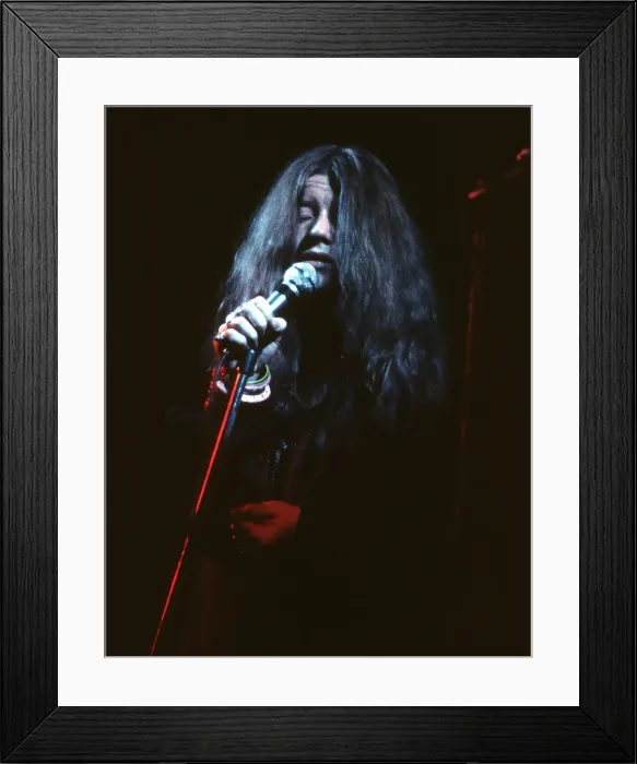 Framed Print : Janis Joplin At The Fillmore East