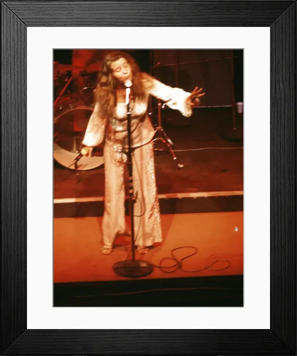 Framed Print : Janis Joplin At The Fillmore East Framed Print : Janis Joplin At The Fillmore East