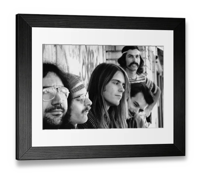 Framed Print : The Grateful Dead In San Francisco Framed Print : The Grateful Dead In San Francisco