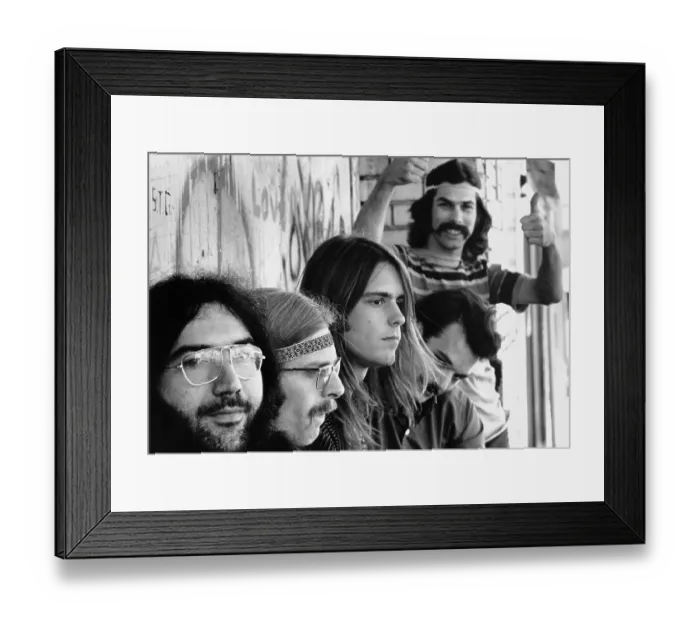 Framed Print : The Grateful Dead In San Francisco Framed Print : The Grateful Dead In San Francisco
