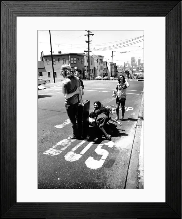 Framed Print : The Grateful Dead In San Francisco Framed Print : The Grateful Dead In San Francisco