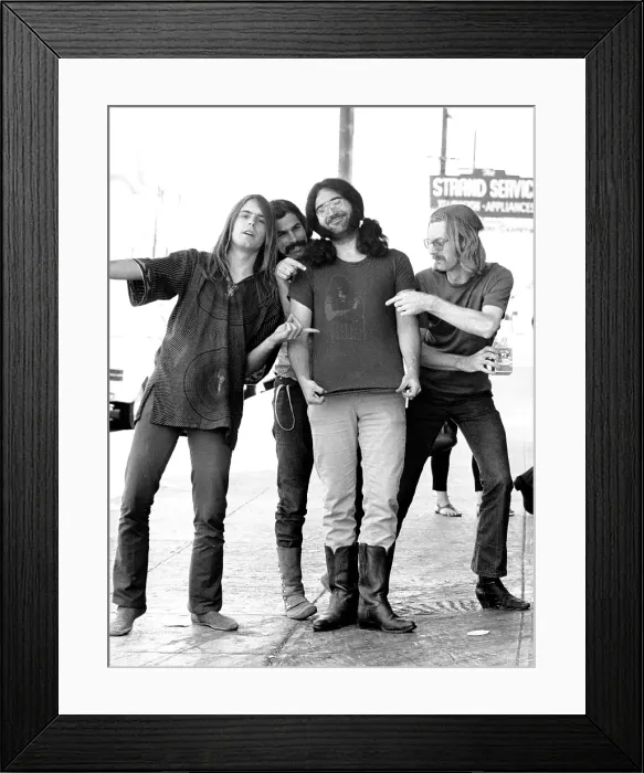 Framed Print : The Grateful Dead In San Francisco Framed Print : The Grateful Dead In San Francisco