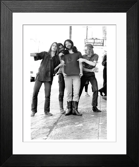 Framed Print : The Grateful Dead In San Francisco Framed Print : The Grateful Dead In San Francisco