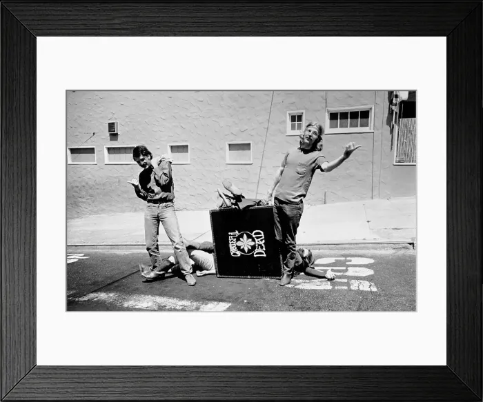 Framed Print : The Grateful Dead In San Francisco Framed Print : The Grateful Dead In San Francisco