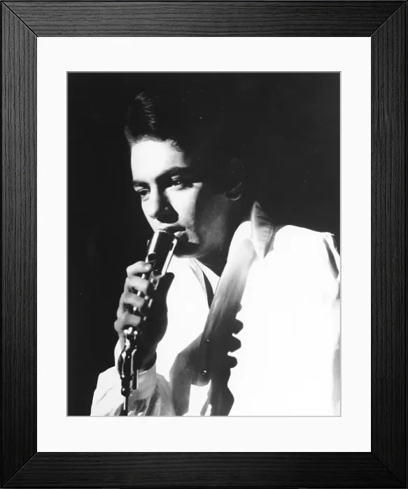 Framed Print : Neil Diamond Performing
