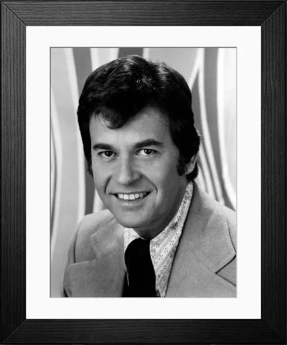 Framed Print : American Bandstand Host Portrait Framed Print : American Bandstand Host Portrait