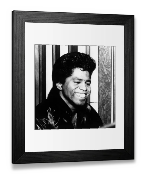 Framed Print : James Brown Portrait Framed Print : James Brown Portrait