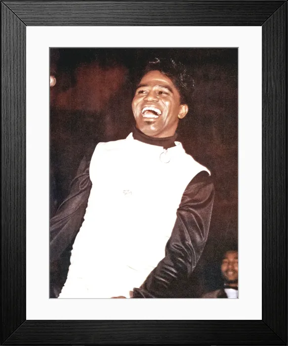 Framed Print : James Brown Performing Framed Print : James Brown Performing