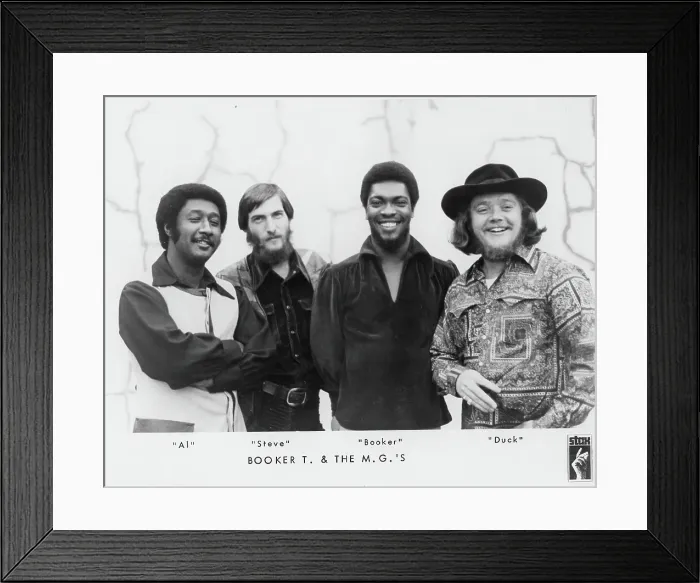 Framed Print : Booker T & The MG's Portrait Framed Print : Booker T & The MG's Portrait