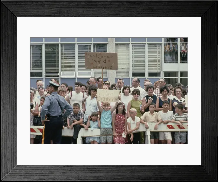 Framed Print : Glassboro Summit Conference Framed Print : Glassboro Summit Conference