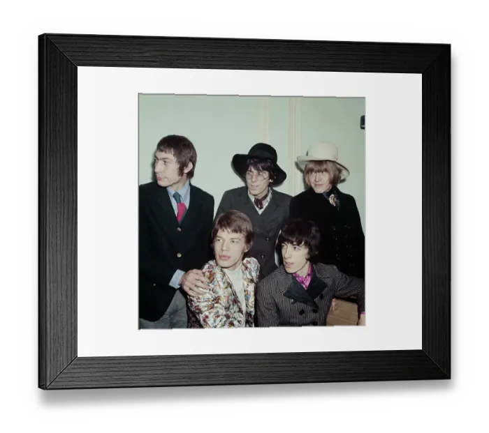 Framed Print : Rolling Stones Portrait Framed Print : Rolling Stones Portrait