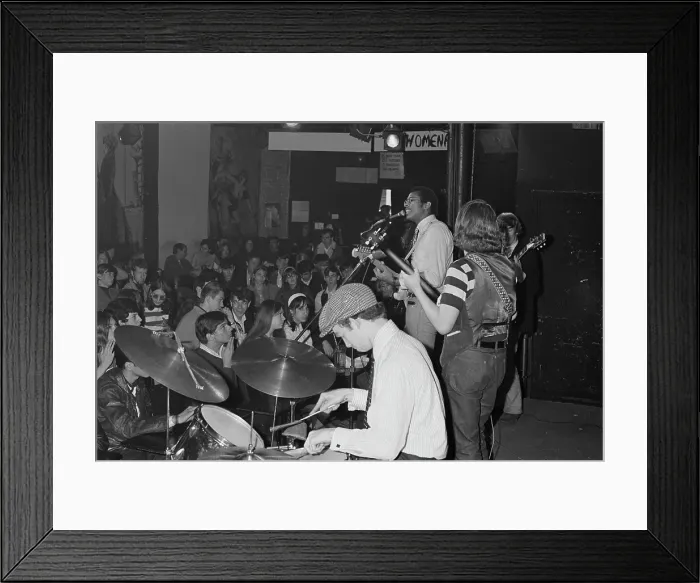 Framed Print : Live On Stage At The Bitter End Framed Print : Live On Stage At The Bitter End