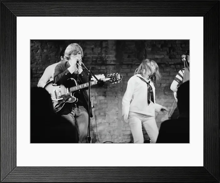 Framed Print : Live On Stage At The Bitter End Framed Print : Live On Stage At The Bitter End