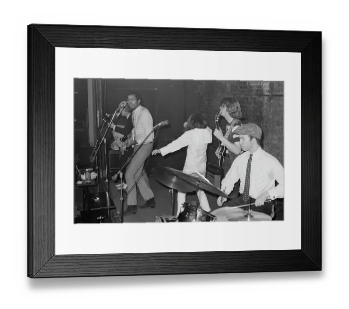 Framed Print : Live On Stage At The Bitter End Framed Print : Live On Stage At The Bitter End