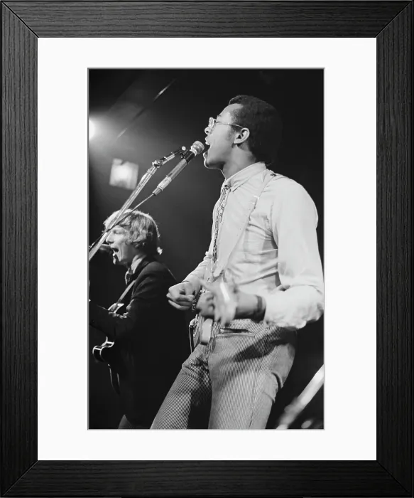 Framed Print : Live On Stage At The Bitter End Framed Print : Live On Stage At The Bitter End