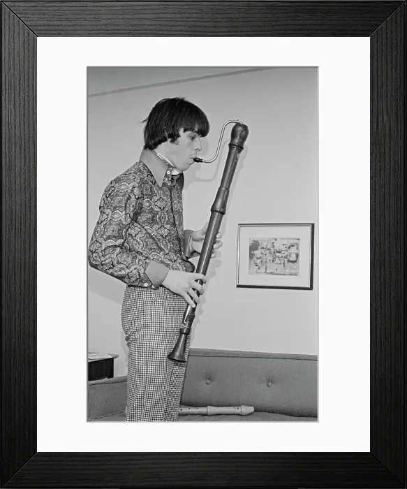 Framed Print : Phil Volk Plays The Bass Recorder Framed Print : Phil Volk Plays The Bass Recorder