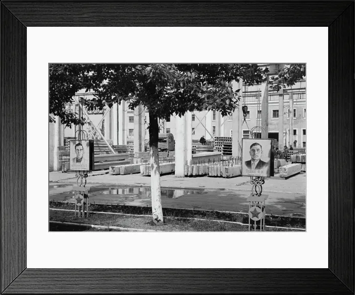 Framed Print : Prefab Concrete Framed Print : Prefab Concrete