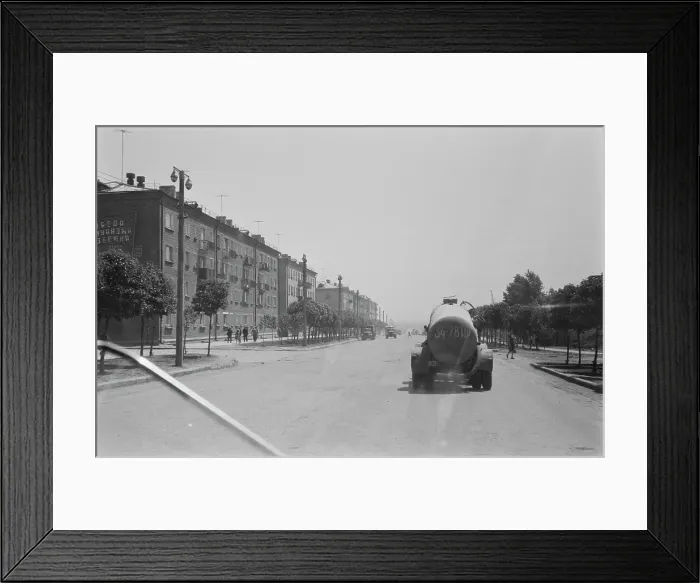 Framed Print : Soviet Town Framed Print : Soviet Town