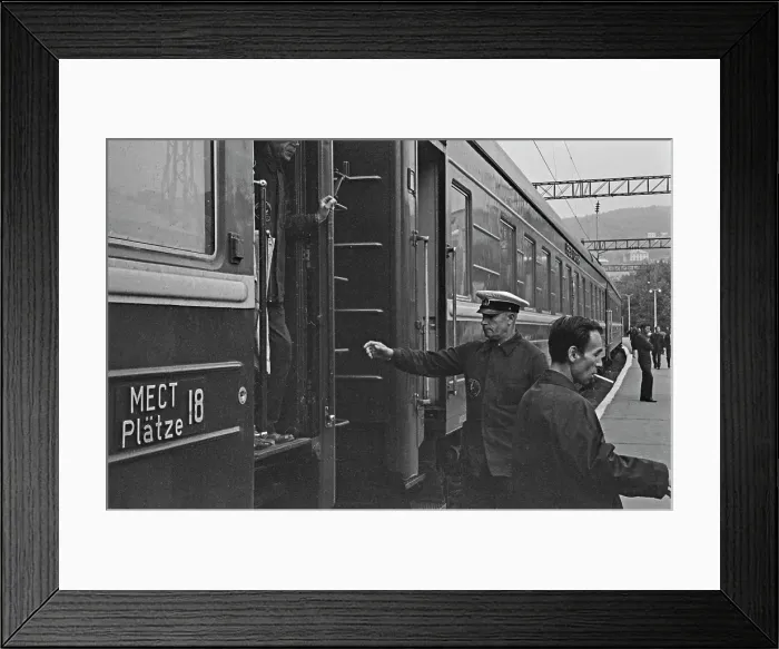 Framed Print : Nakhodka Train Framed Print : Nakhodka Train