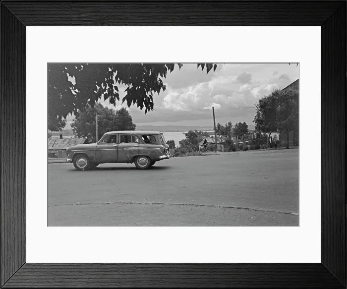 Framed Print : Soviet Town Framed Print : Soviet Town